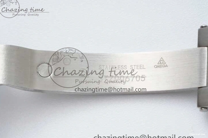0512 Speedmaster Racing Master SS HKF Best Edition White Dial on SS Bracelet A Premium 7809